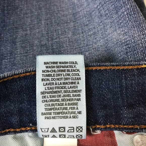 Lucky Brand Sweet Crop Capri Jean Size 8/29 Women - Picture 8 of 8